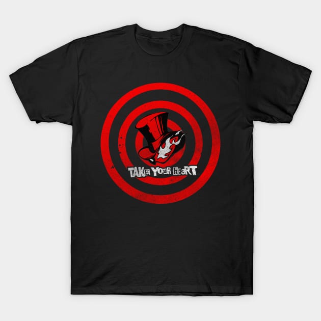 Phantom Thieves Take Your Heart T-Shirt by Incognesto